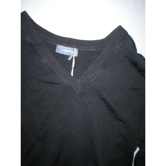 New Mens 48 III NWT Italy Merino Wool Sweater Designer Rossopuro Dark Brown M 38 - Picture 2 of 6